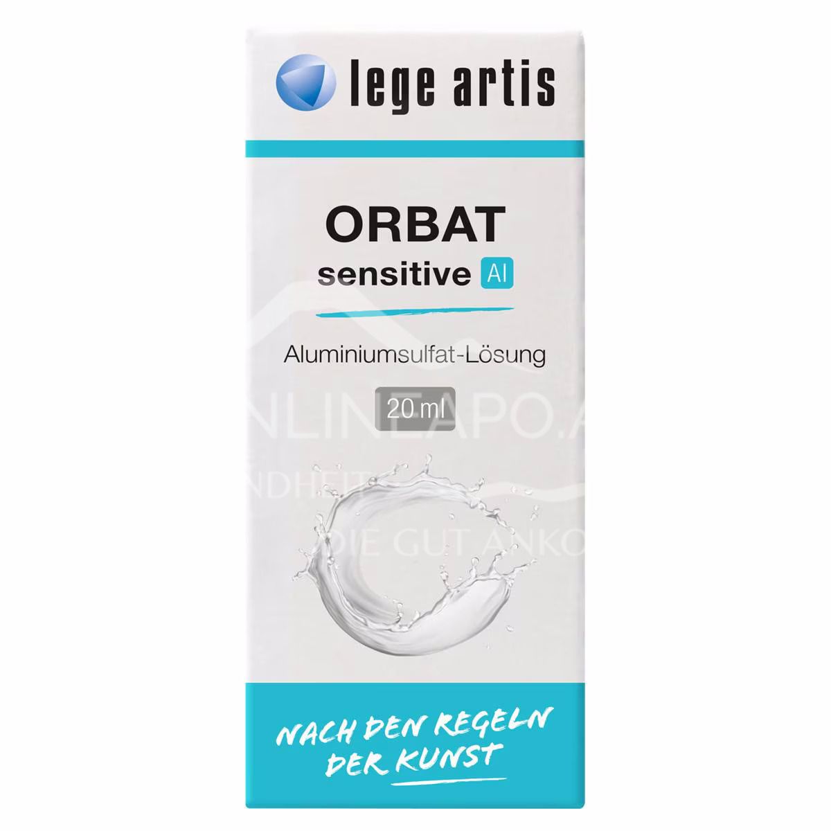 ORBAT sensitive Aluminiumsulfat-Lösung