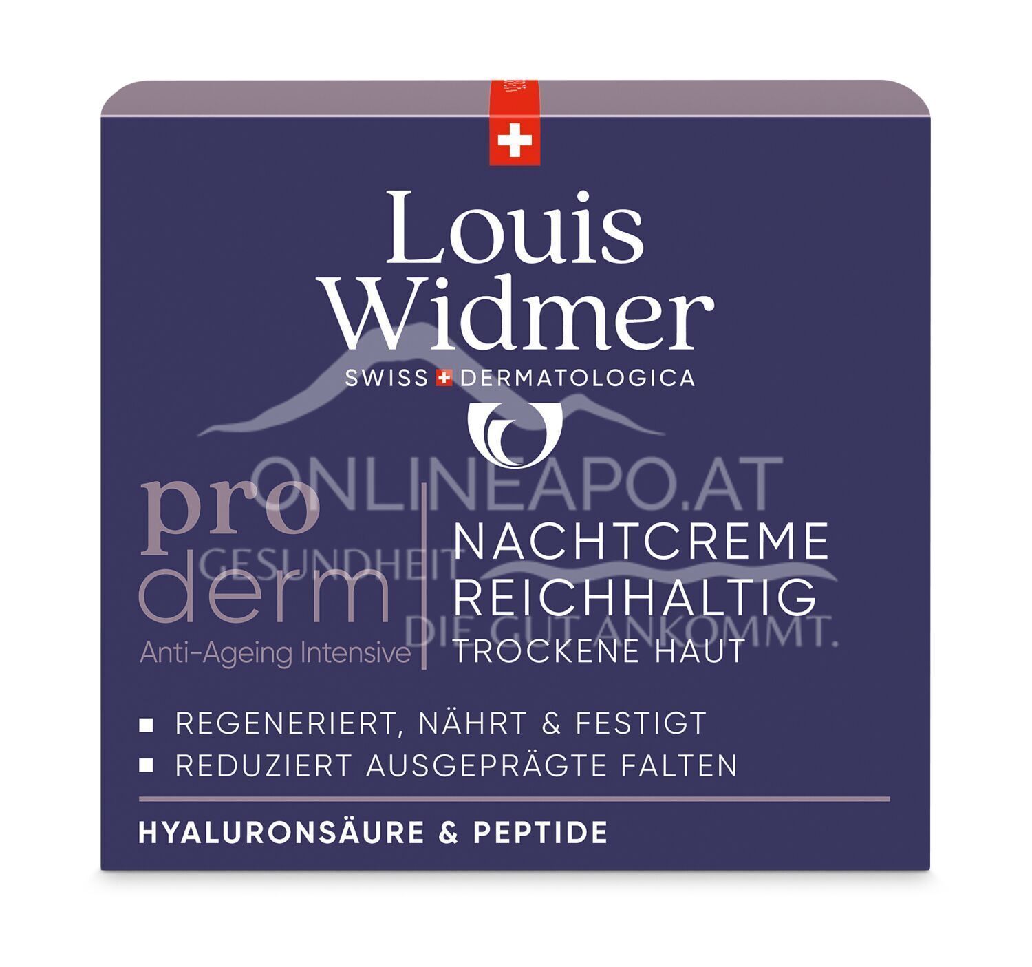 Louis Widmer proderm Nachtcreme reichhaltig - leicht parfümiert