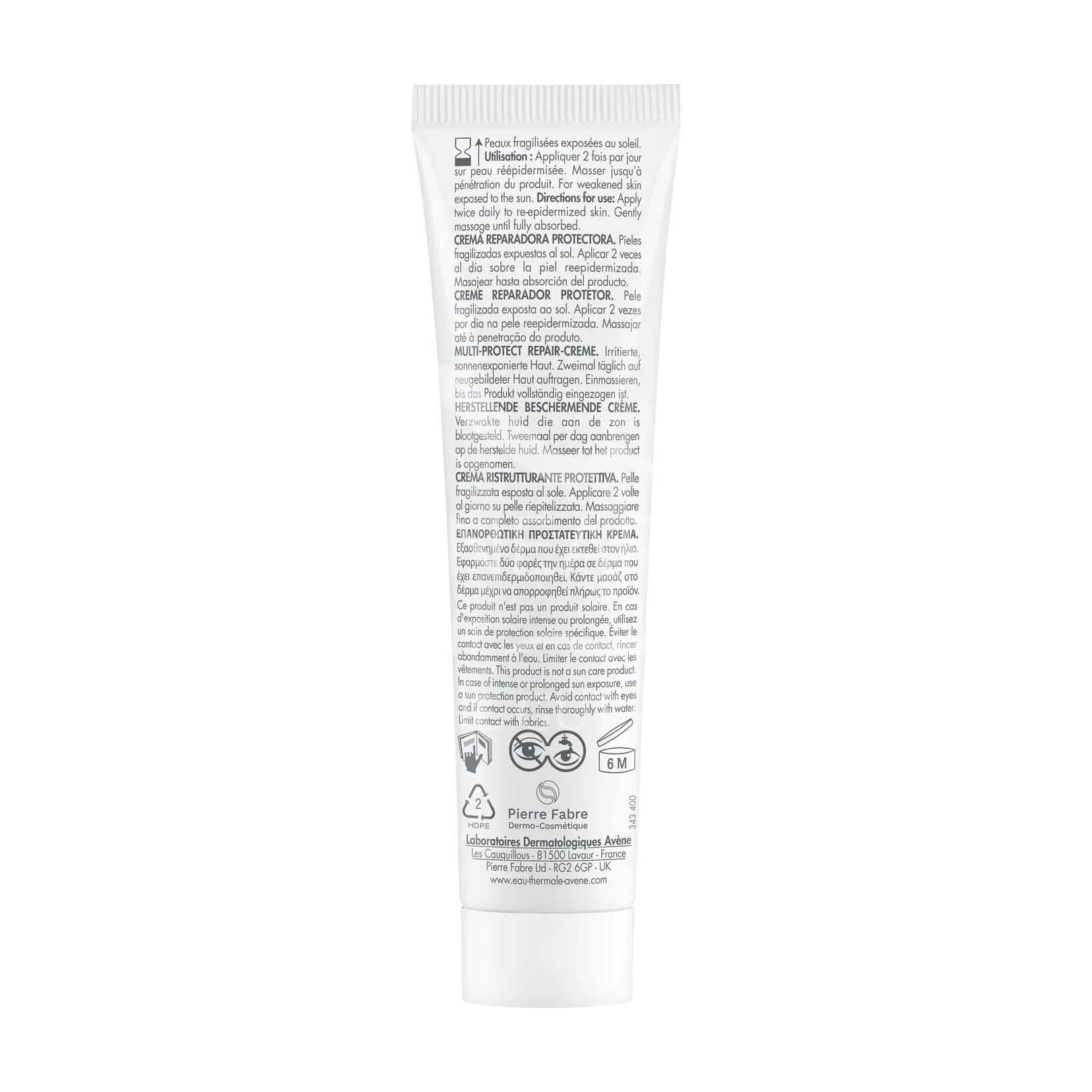 Avene Cicalfate Multi-Protect Repair-Creme SPF 50+