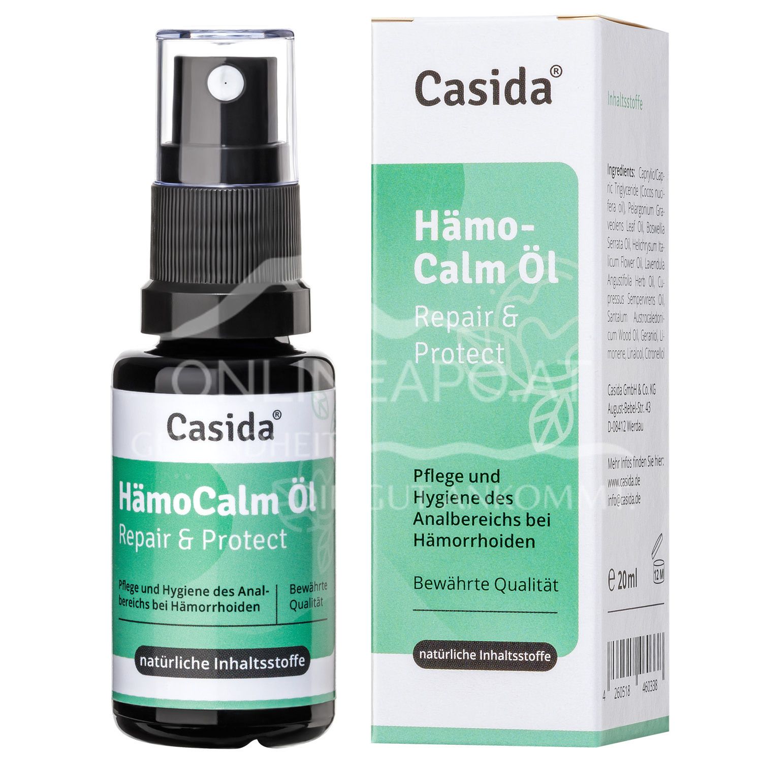 Casida HämoCalm Öl Repair & Protect Spray