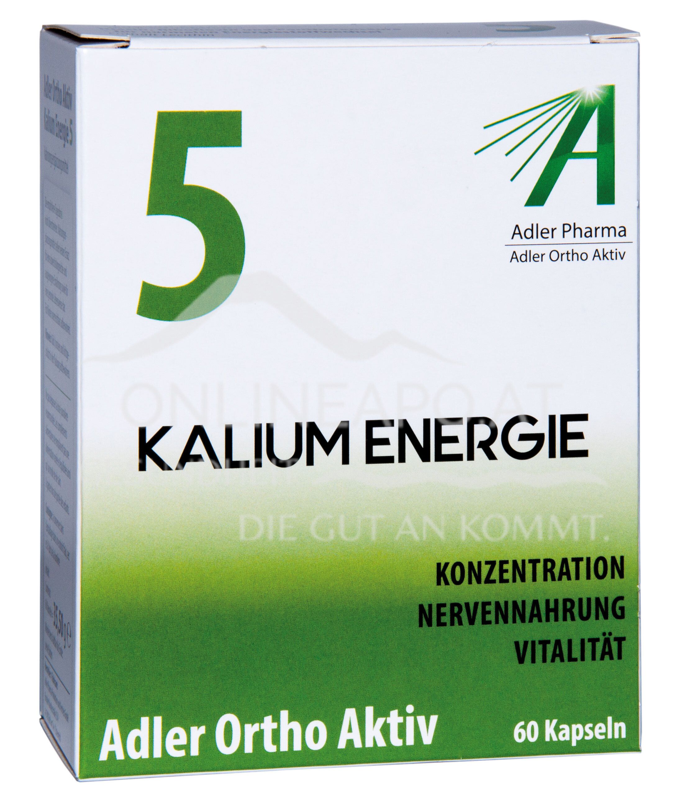 Adler Ortho Aktiv Nr. 5 Kalium Energie Kapseln