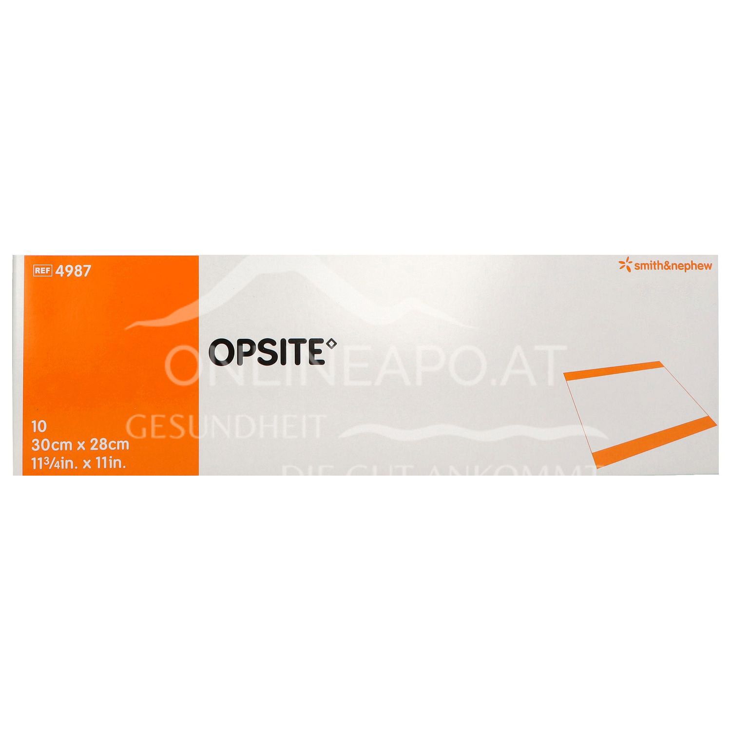 OPSITE Inzisionsfolie steril, 30 x 28 cm