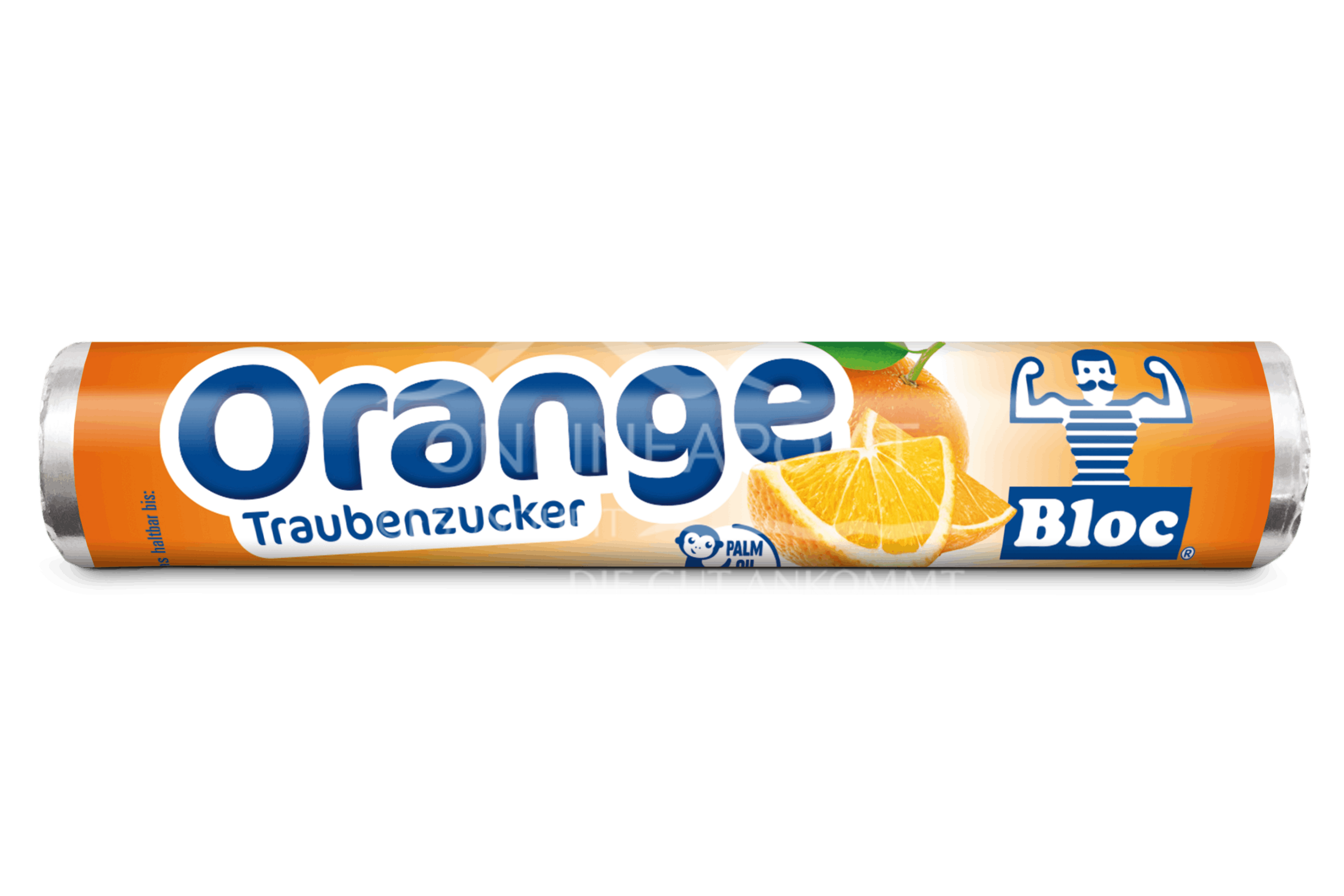 Bloc® Traubenzucker Orange Rolle