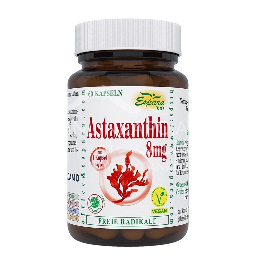 Espara Astaxanthin 8 mg BIO Kapseln
