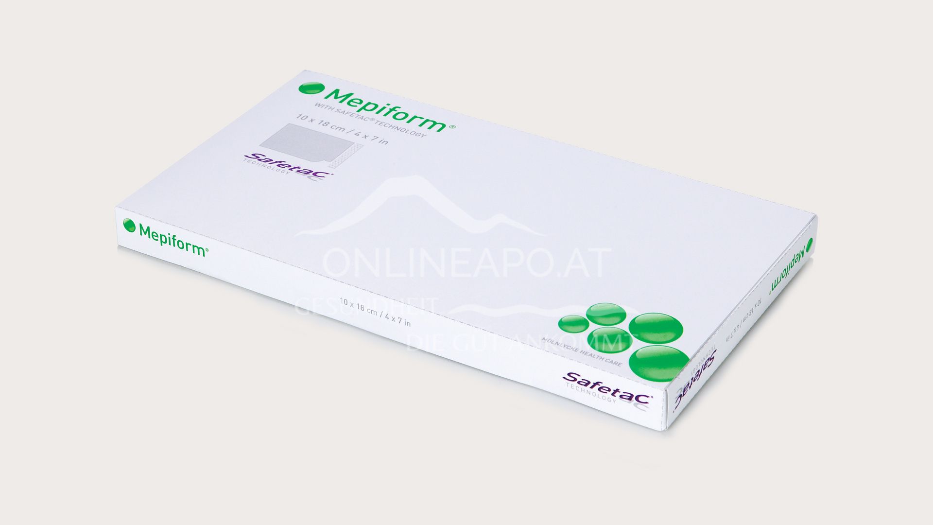 Mepiform® Silikonverband 10 x 18 cm