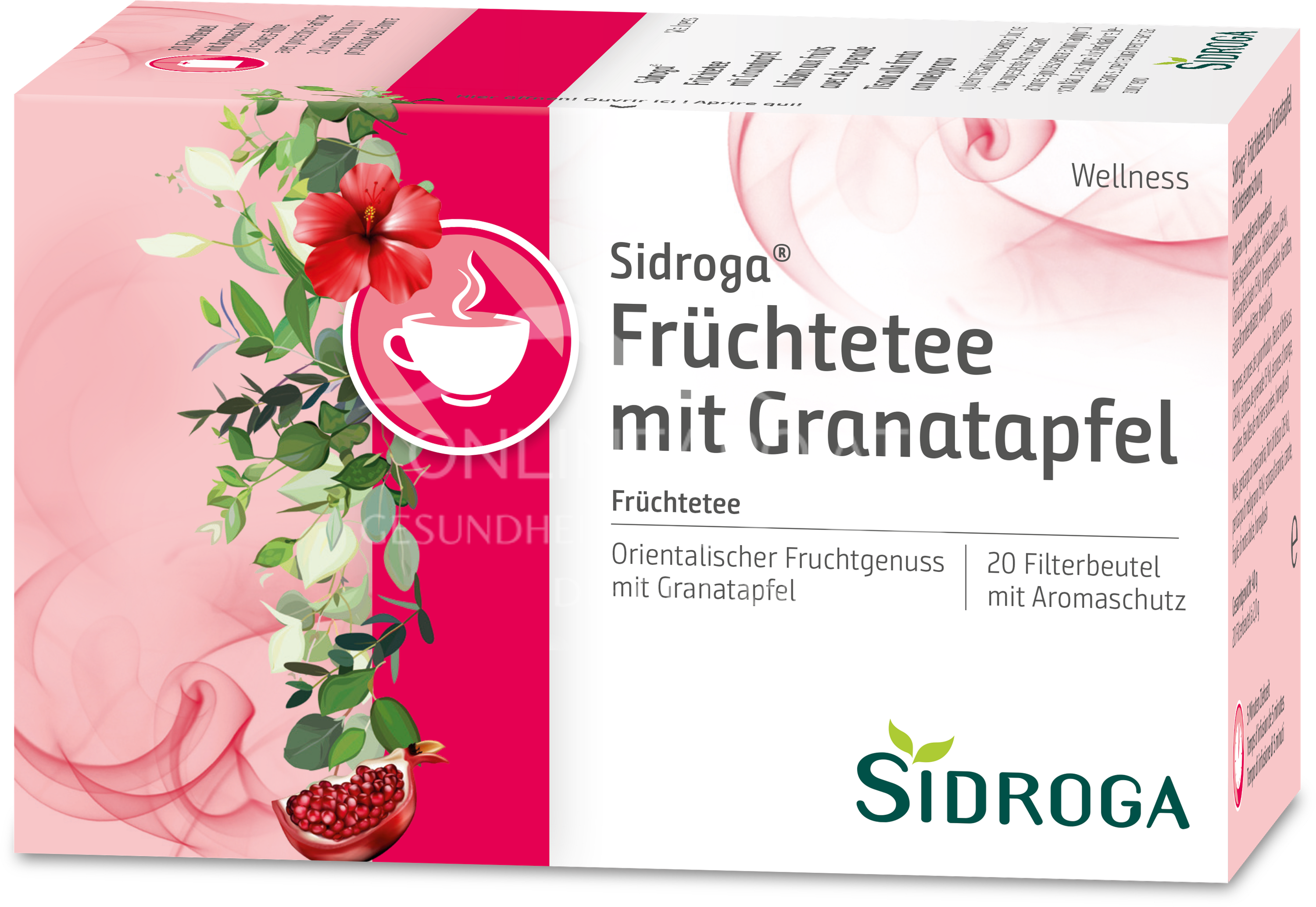 Sidroga® Früchtetee mit Granatapfel