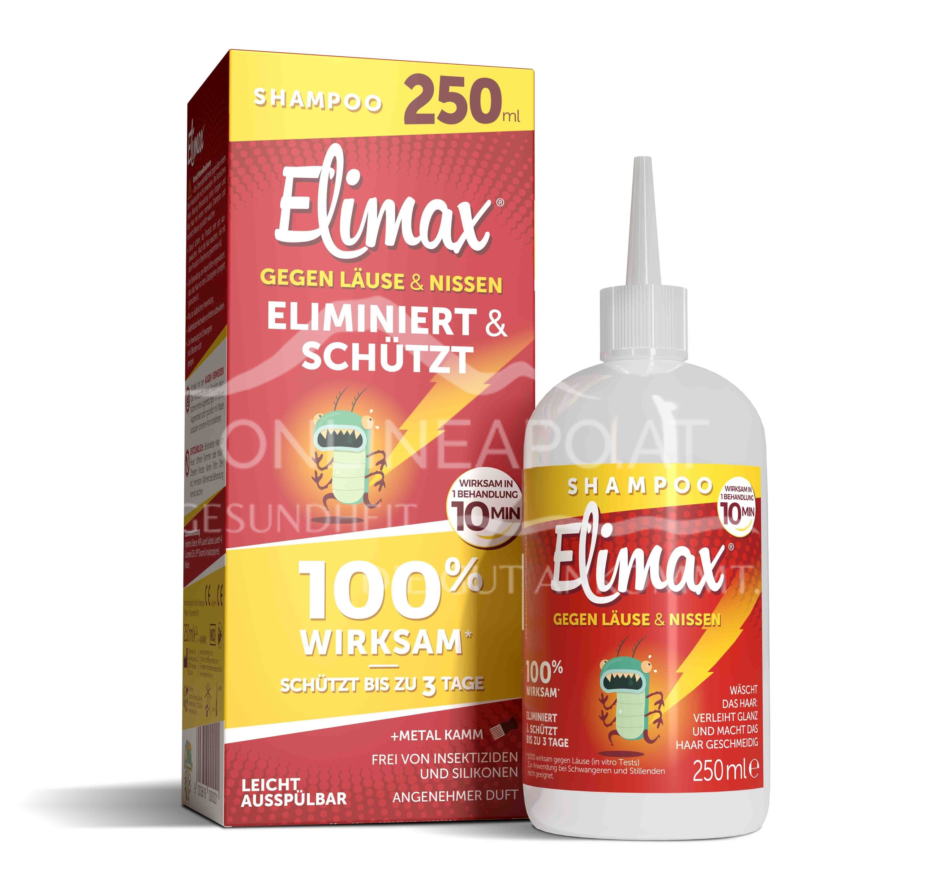Elimax® Shampoo gegen Läuse & Nissen mit Läuseschutzfaktor