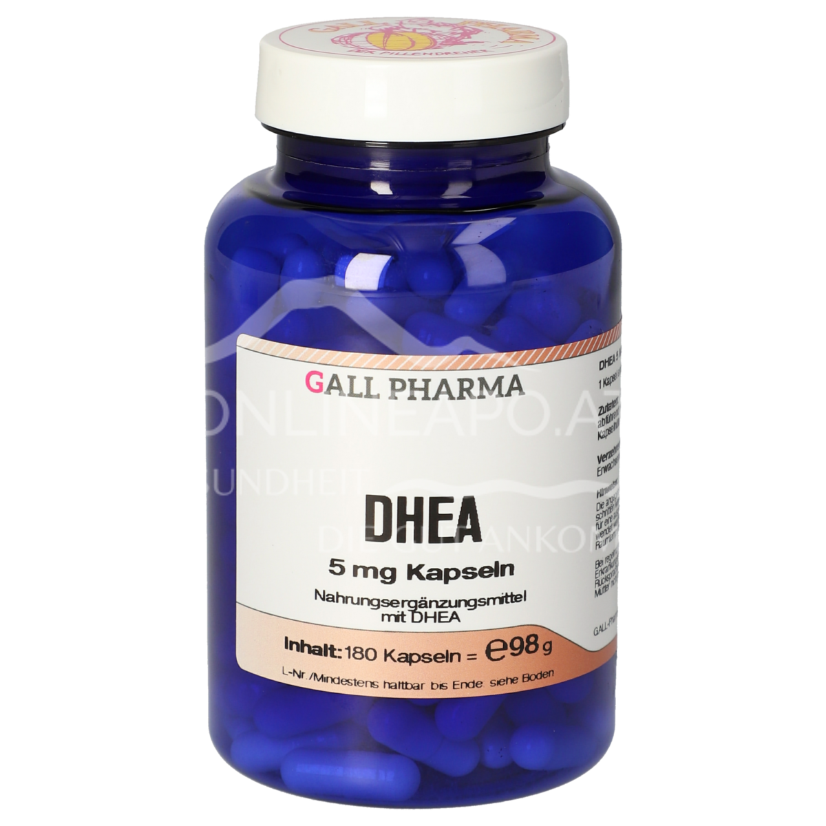 Gall Pharma DHEA 5 mg capsules
