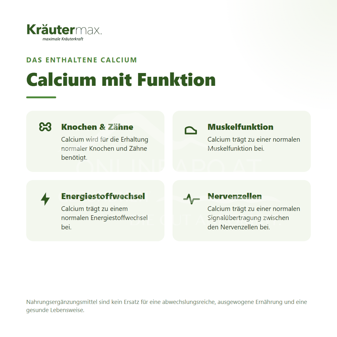 Kräutermax Calcium Citrat Kapseln