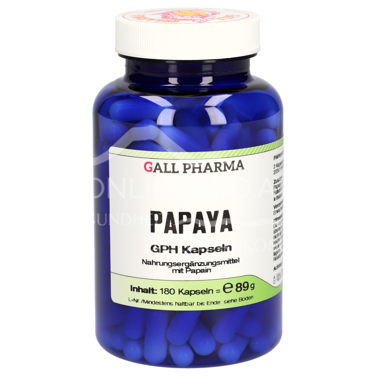 Gall Pharma Papaya Capsules