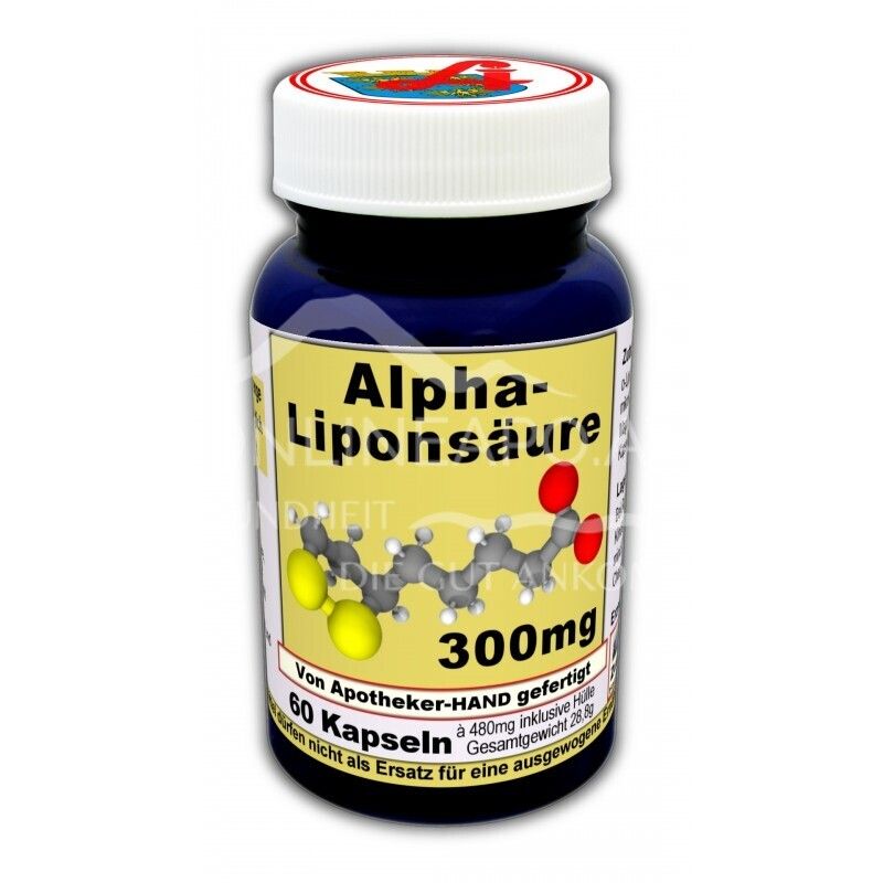 Alpha-Liponsäure 300 mg Kapseln