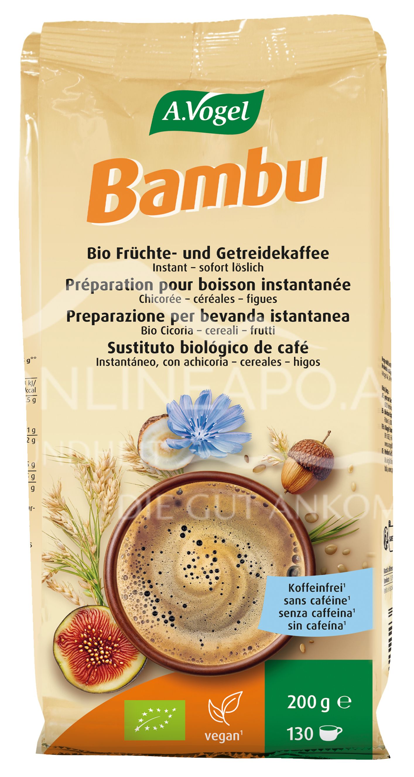 A.Vogel BAMBU® fruit and grain coffee - refill bag