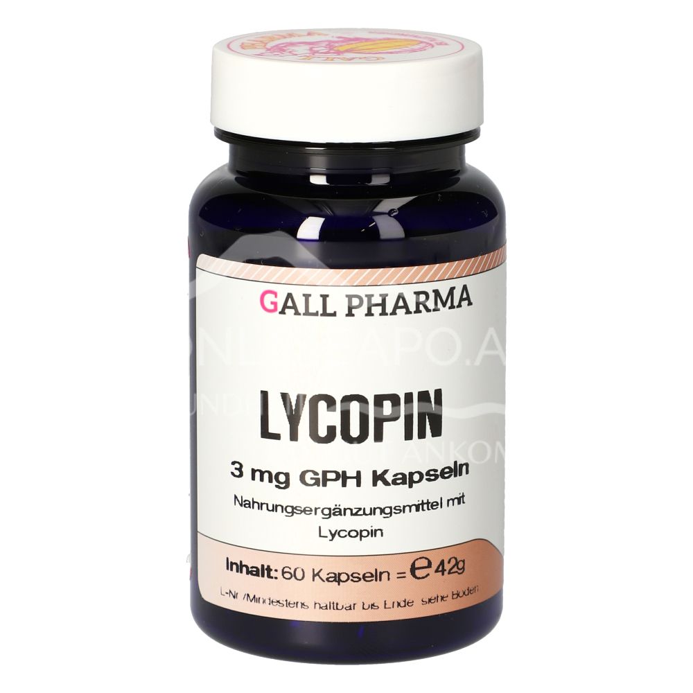 Gall Pharma Lycopene 3 mg capsules