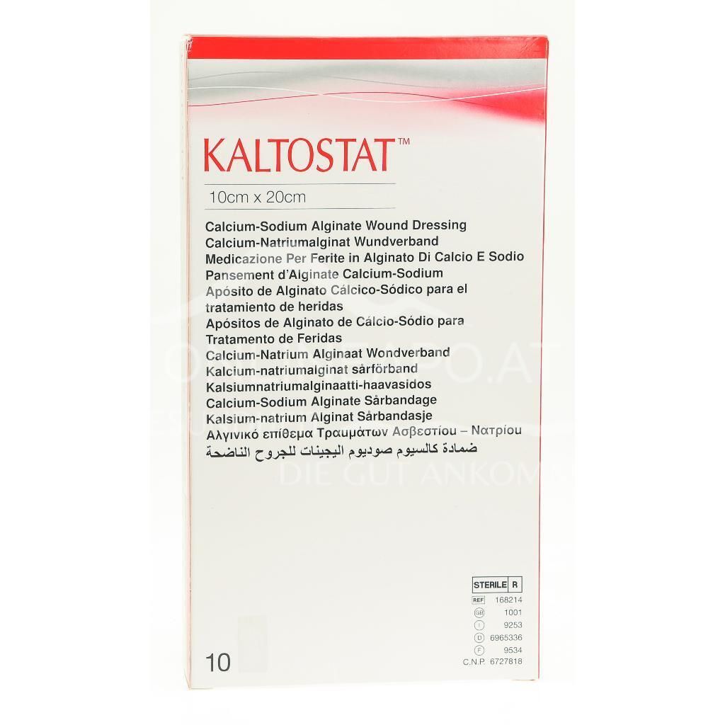 ConvaTec KALTOSTAT® Kompressen steril, 10 x 20 cm