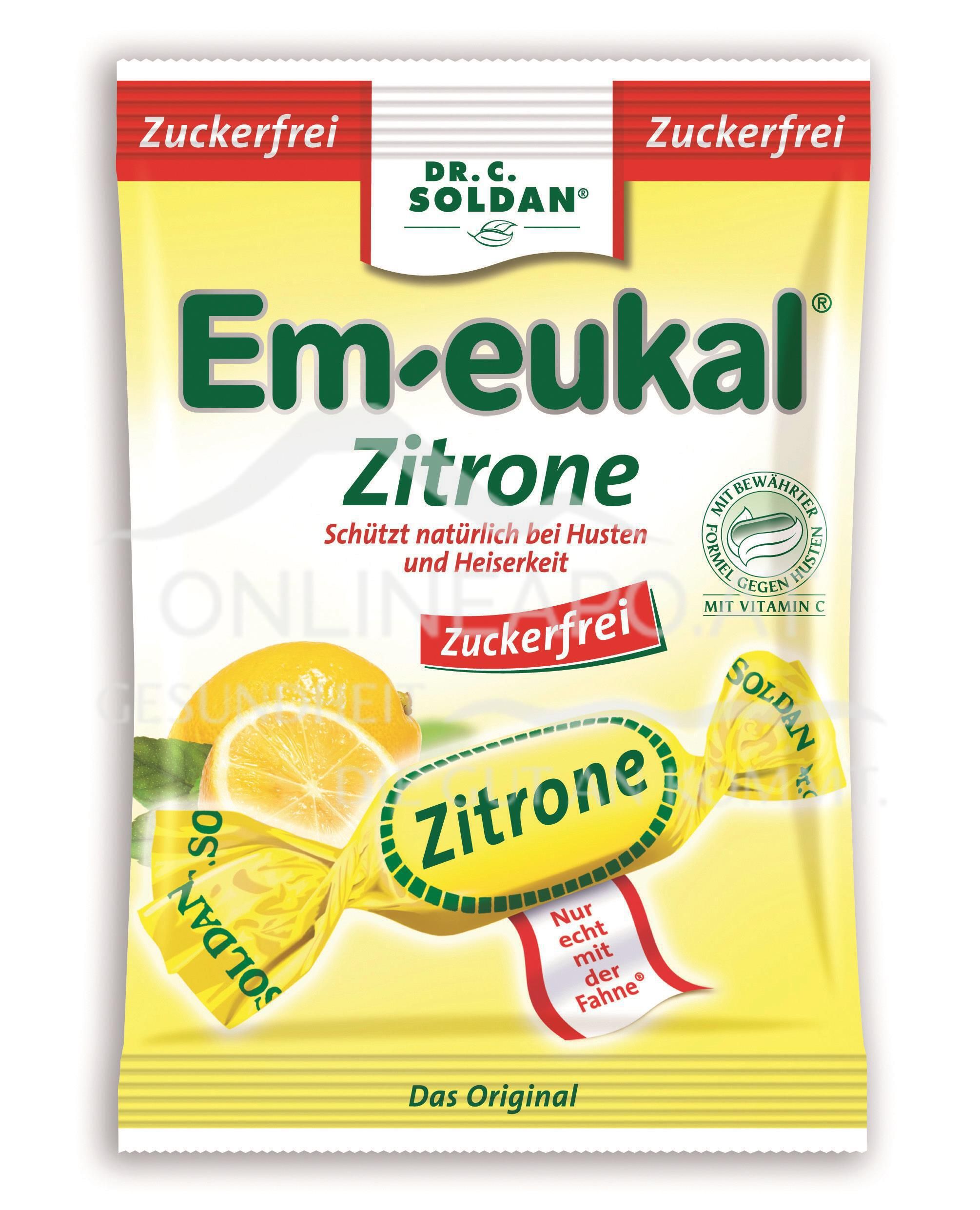 Em-eukal Zitrone zuckerfrei