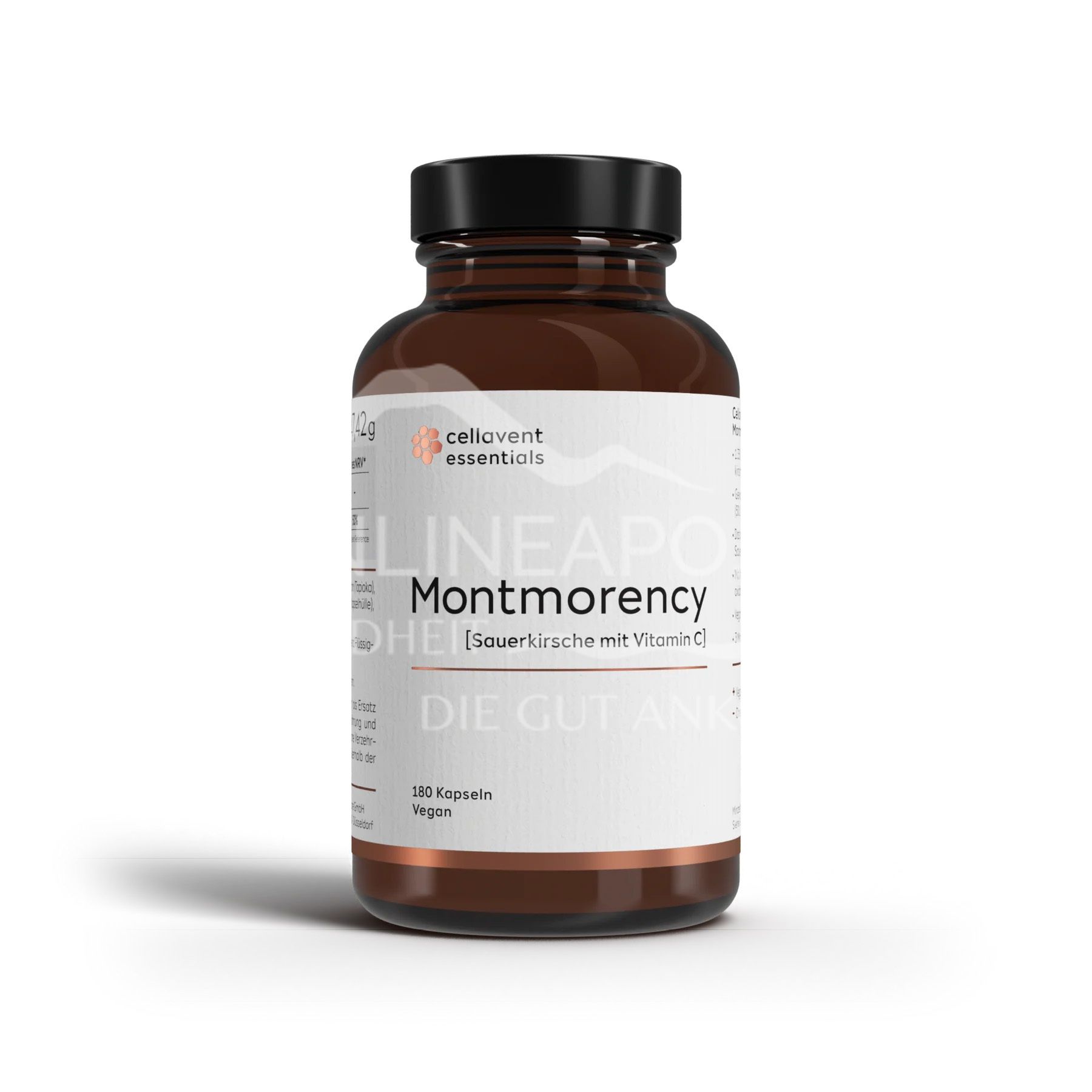 Cellavent Essentials Montmorency [Sauerkirsche mit Vitamin C] Kapseln