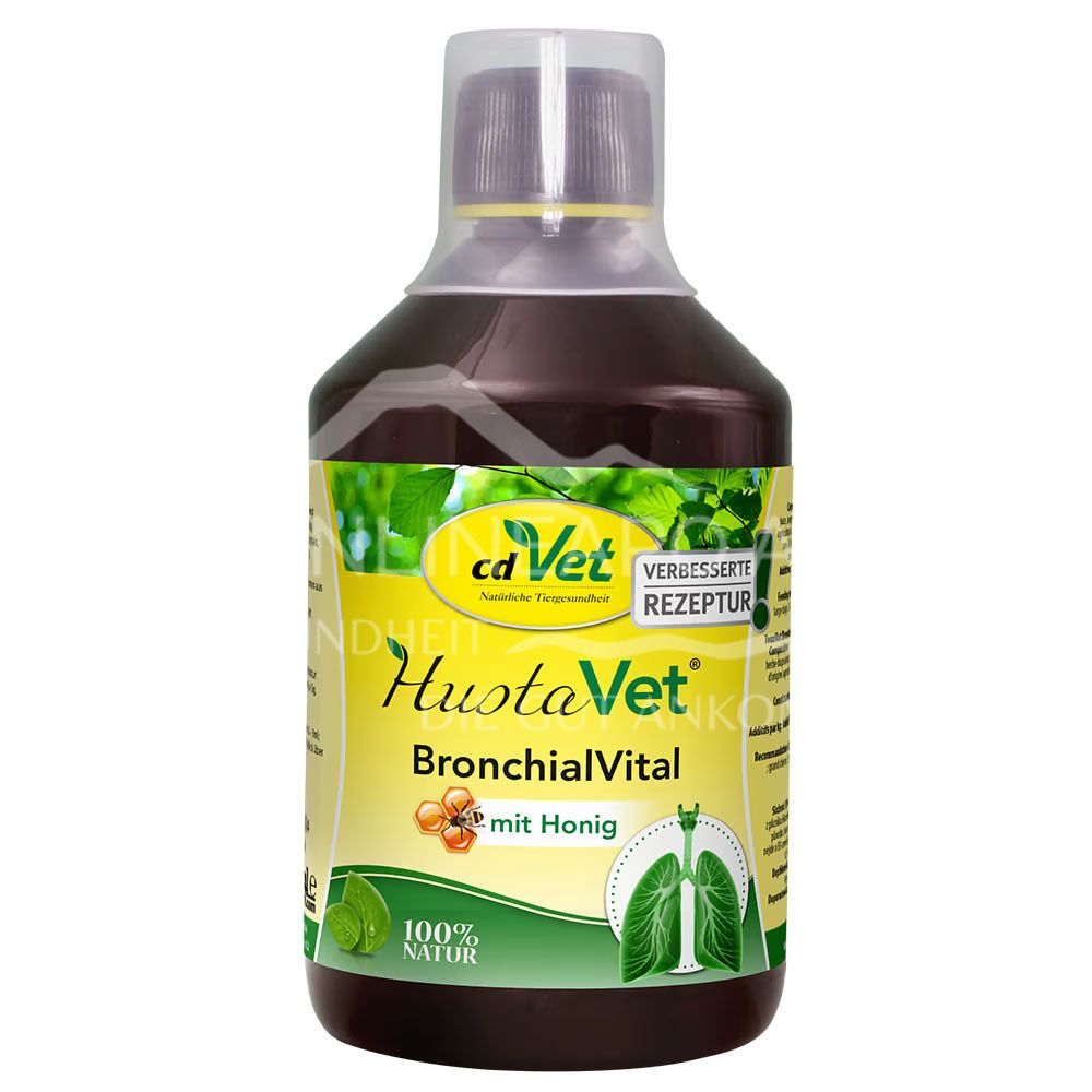 cdVet HustaVet BronchialVital liquid for dogs and cats