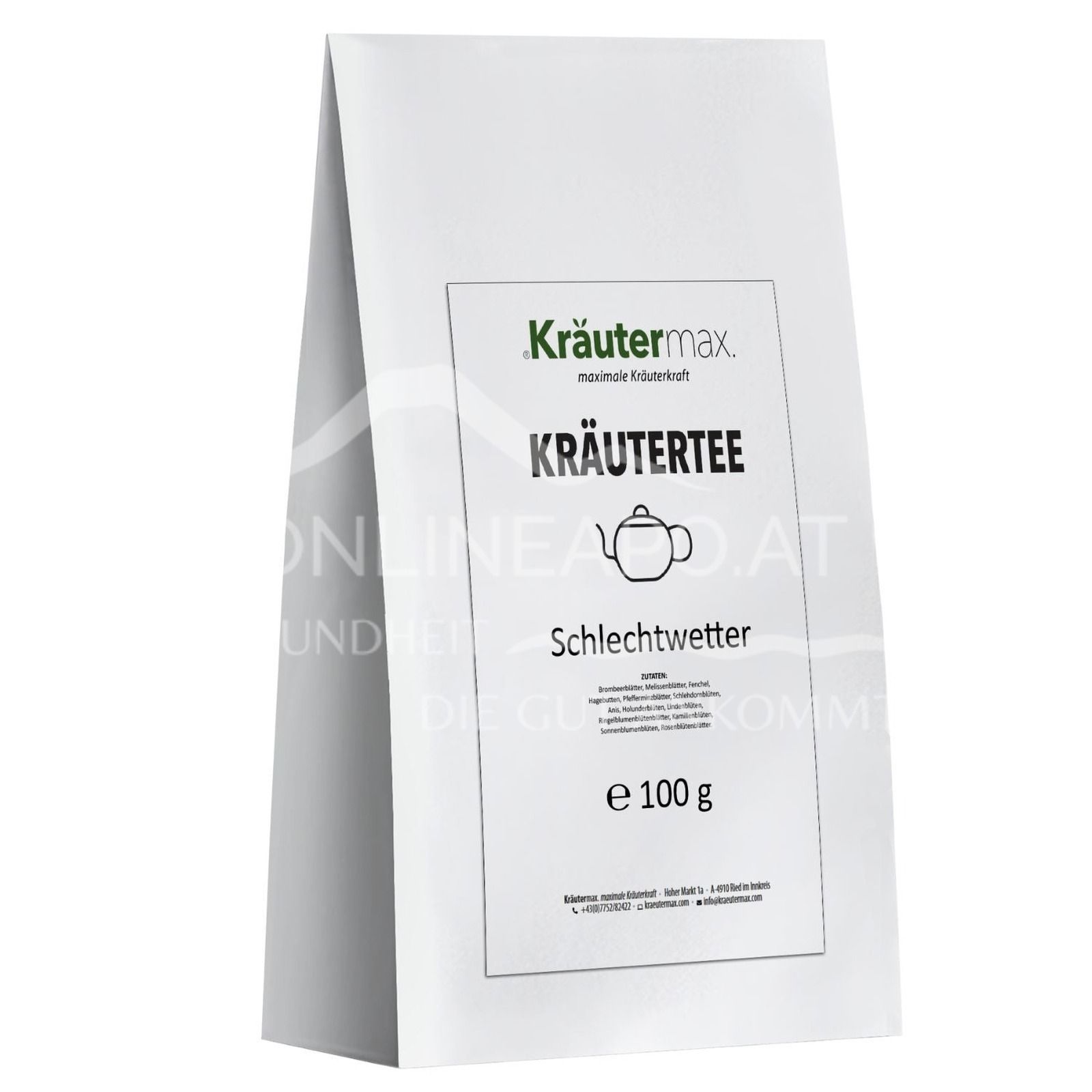 Kräutermax Schlechtwetter Tee