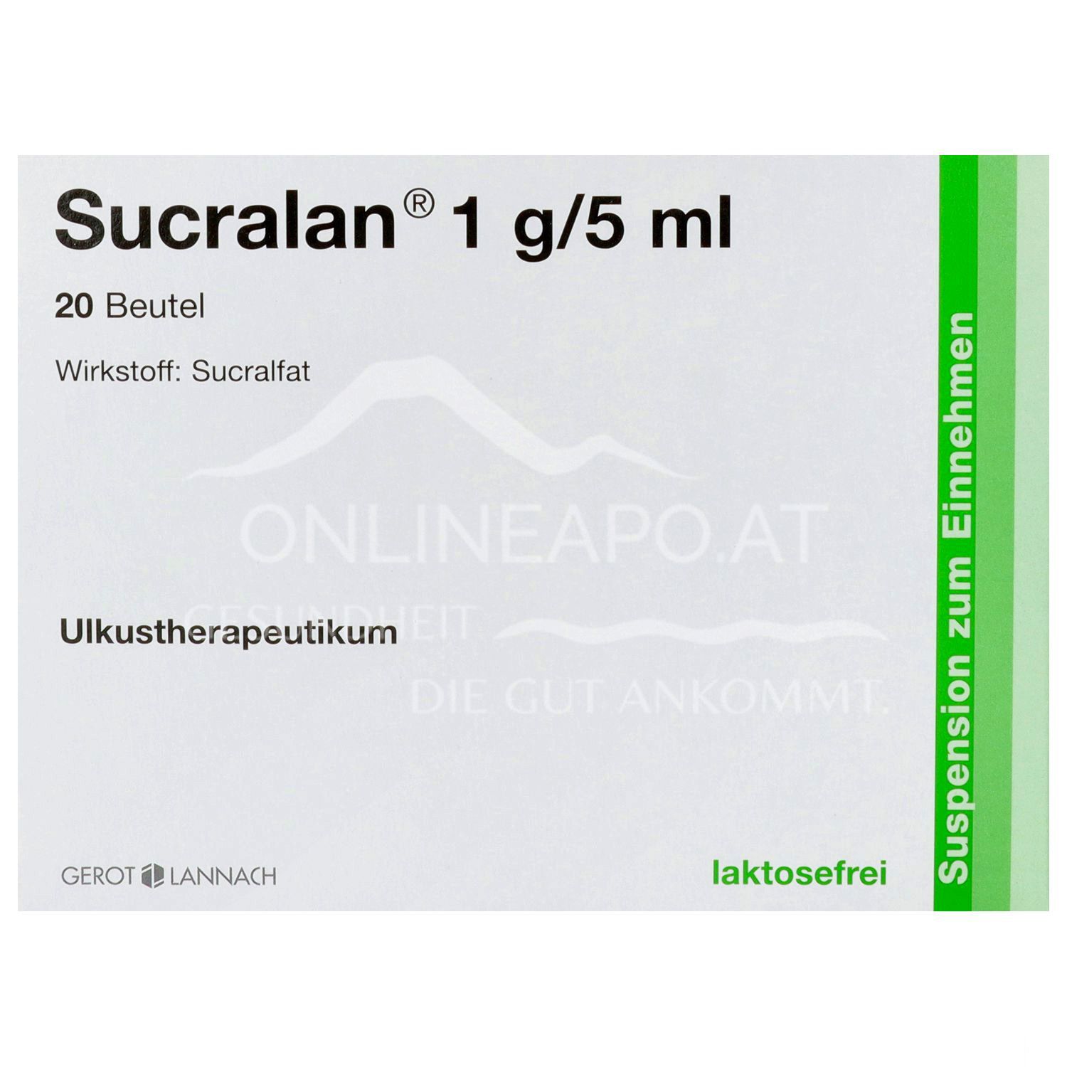 Sucralan® 1 g/5 ml-orale Suspension - Beutel