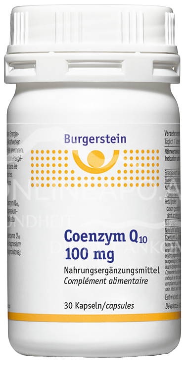 Burgerstein Coenzym Q10 100 mg Kapseln