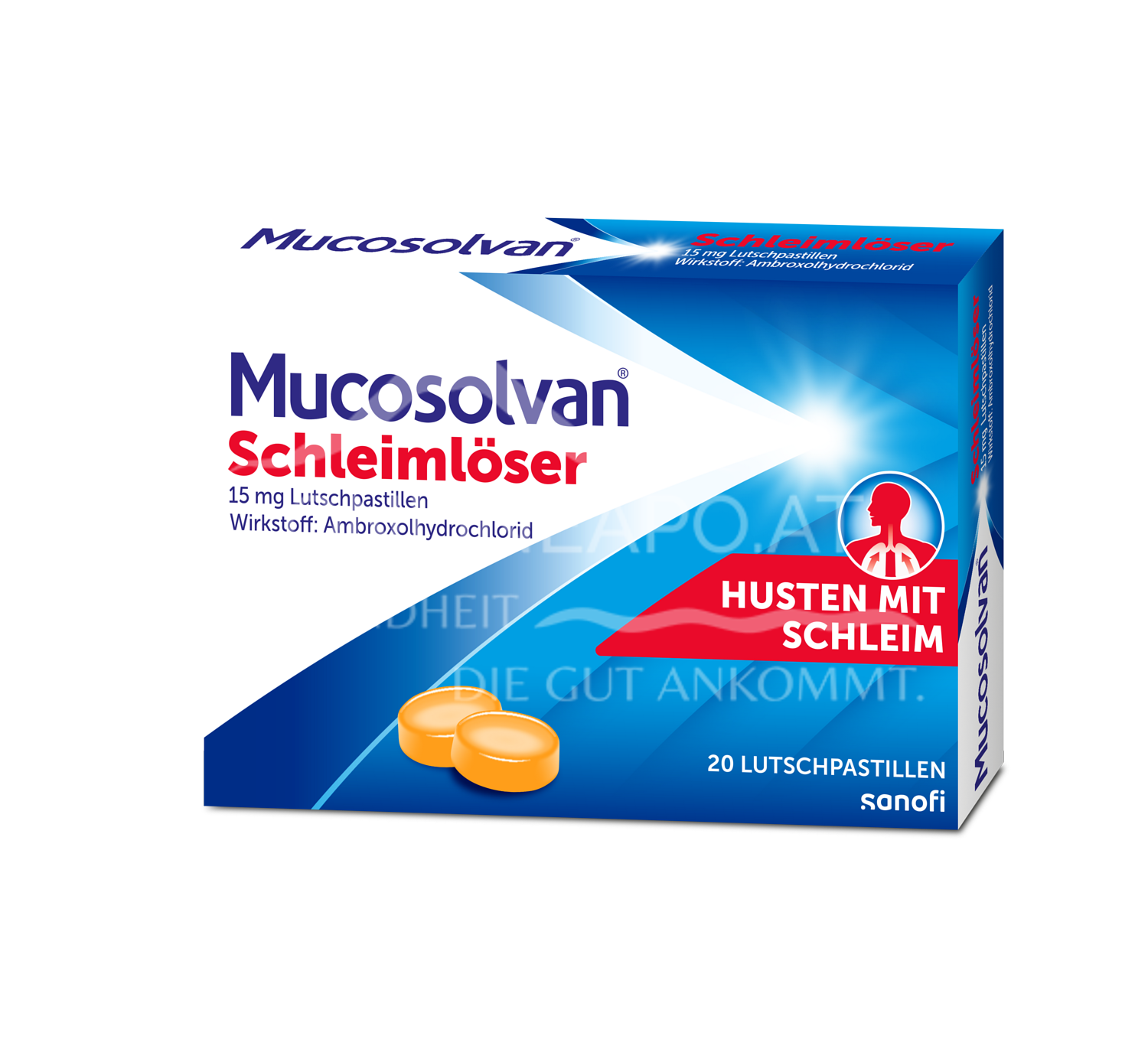 Mucosolvan® Schleimlöser 15 mg Lutschpastillen