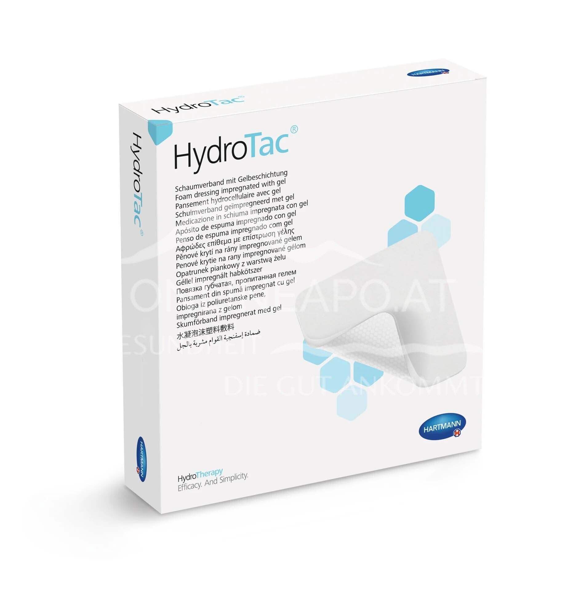 HydroTac® foam dressing with gel coating sterile, 12.5 x 12.5 cm