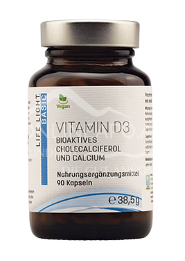 Life Light Basic Vitamin D3 vegan Kapseln