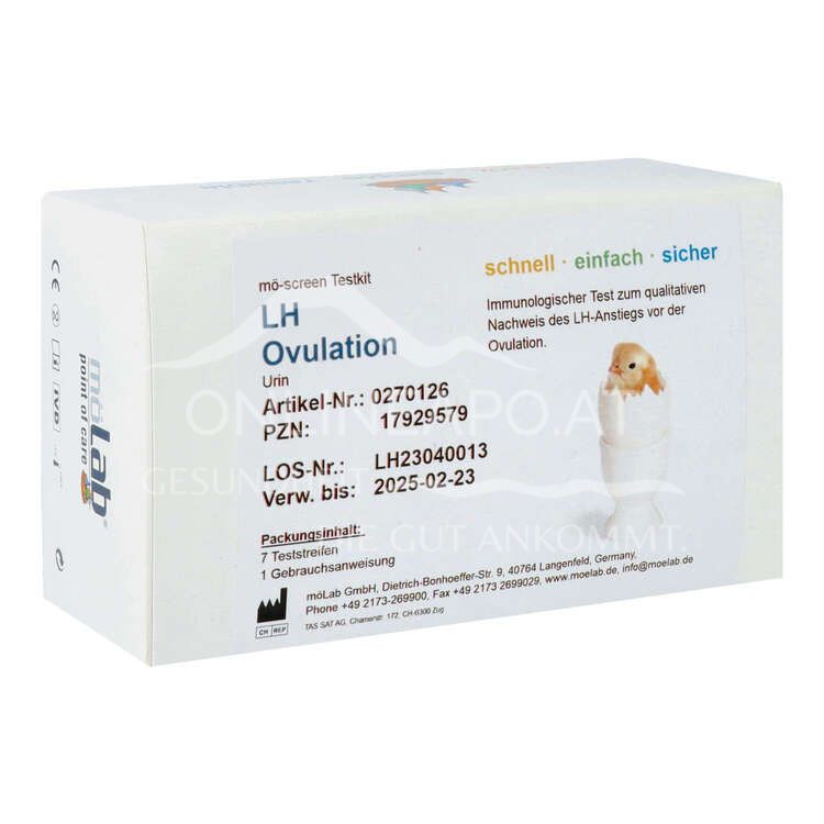 möLab mö-screen LH Ovulationstest