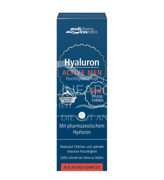medipharma comsmetics Hyaluron Active Men Feuchtigkeitspflege