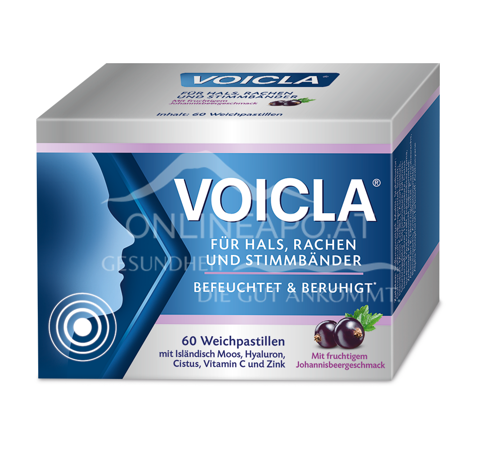 VOICLA® Weichpastillen Johannisbeergeschmack