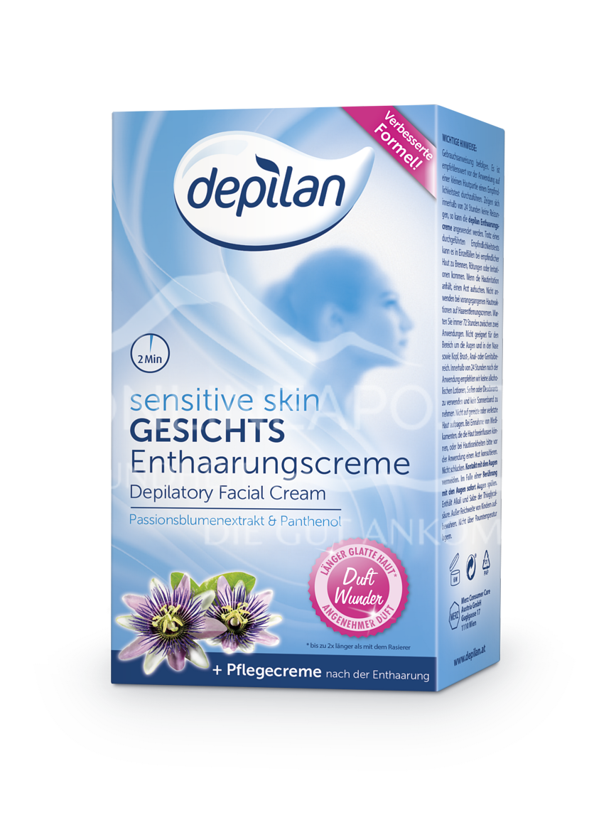 depilan Sensitive Skin Gesichtsenthaarungscreme