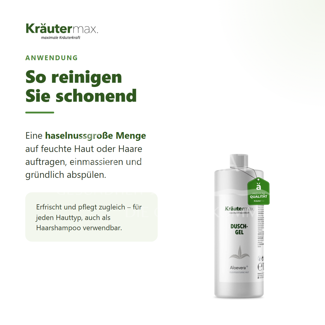 Kräutermax Aloe Vera Duschgel