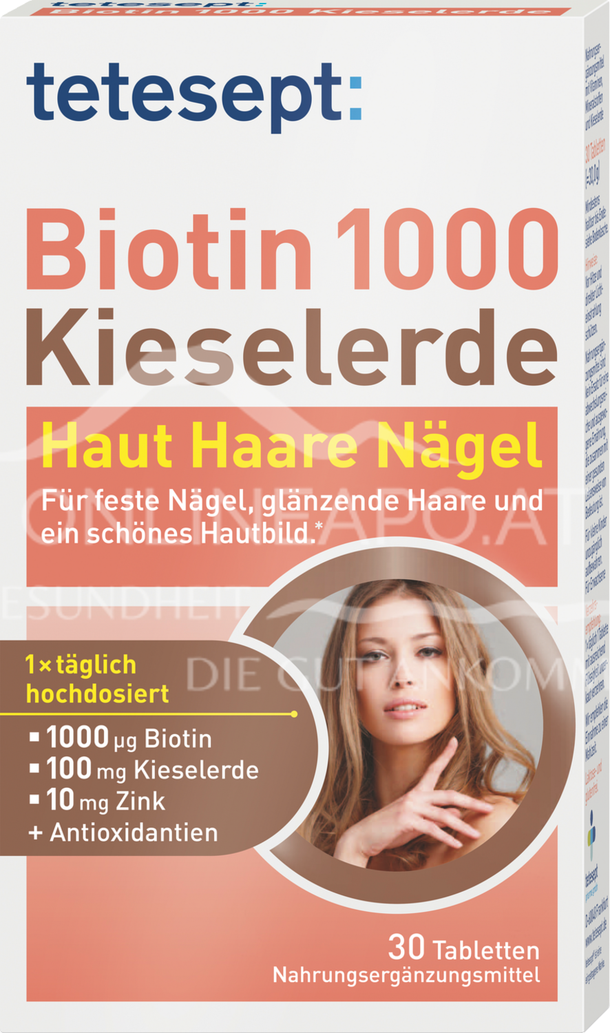 tetesept Biotin 1000 + Kieselerde Tabletten
