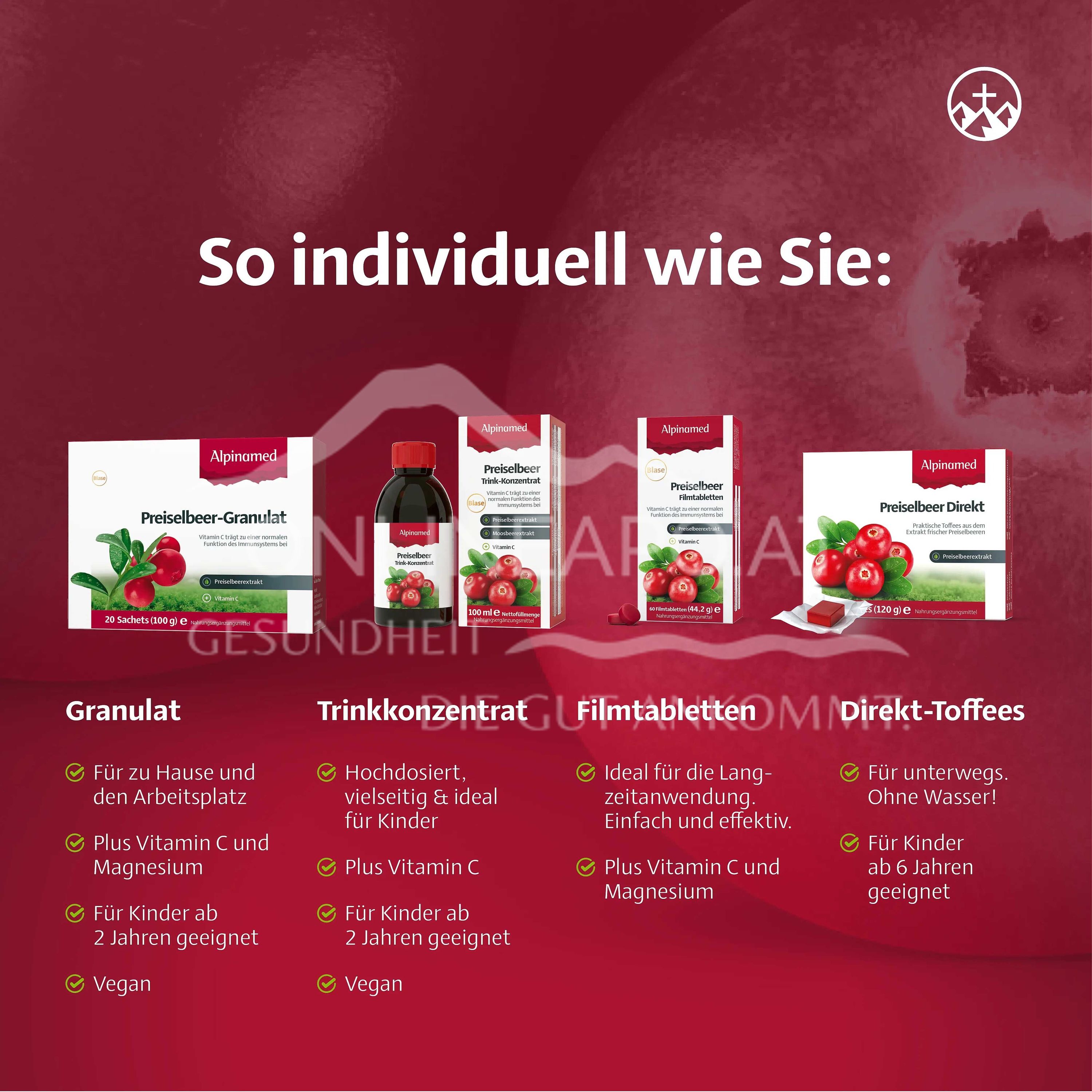 Alpinamed® Cranberry Drink Concentrate