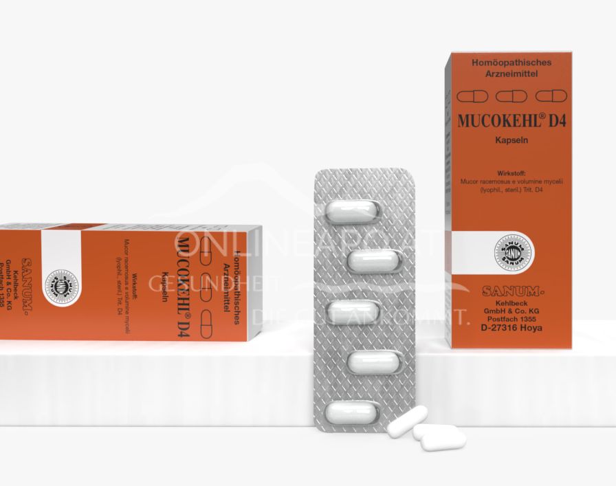 MUCOKEHL® D4 Kapseln