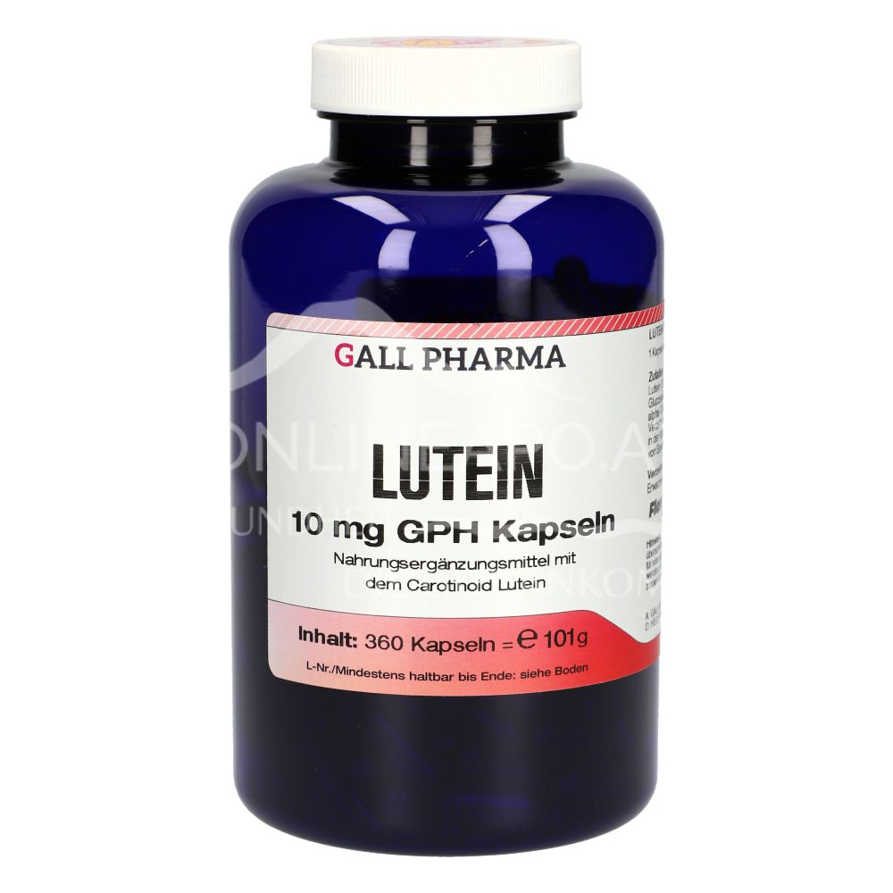 Gall Pharma Lutein 10 mg capsules