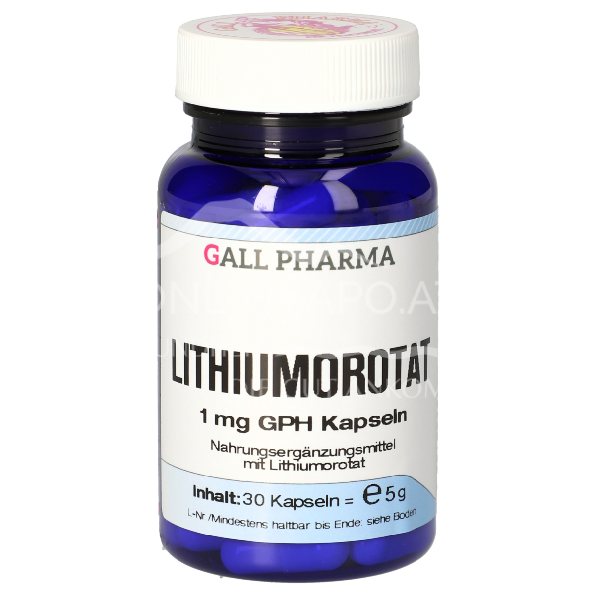 Gall Pharma Lithiumorotat 1 mg Kapseln