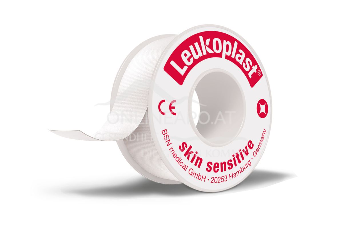 Leukoplast® skin sensitive Rollenpflaster 2,5cm x 1m
