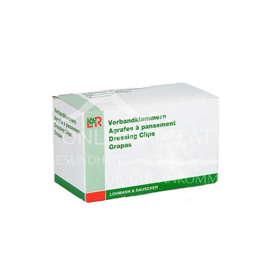 Lohmann & Rauscher dressing clips Weroclip white