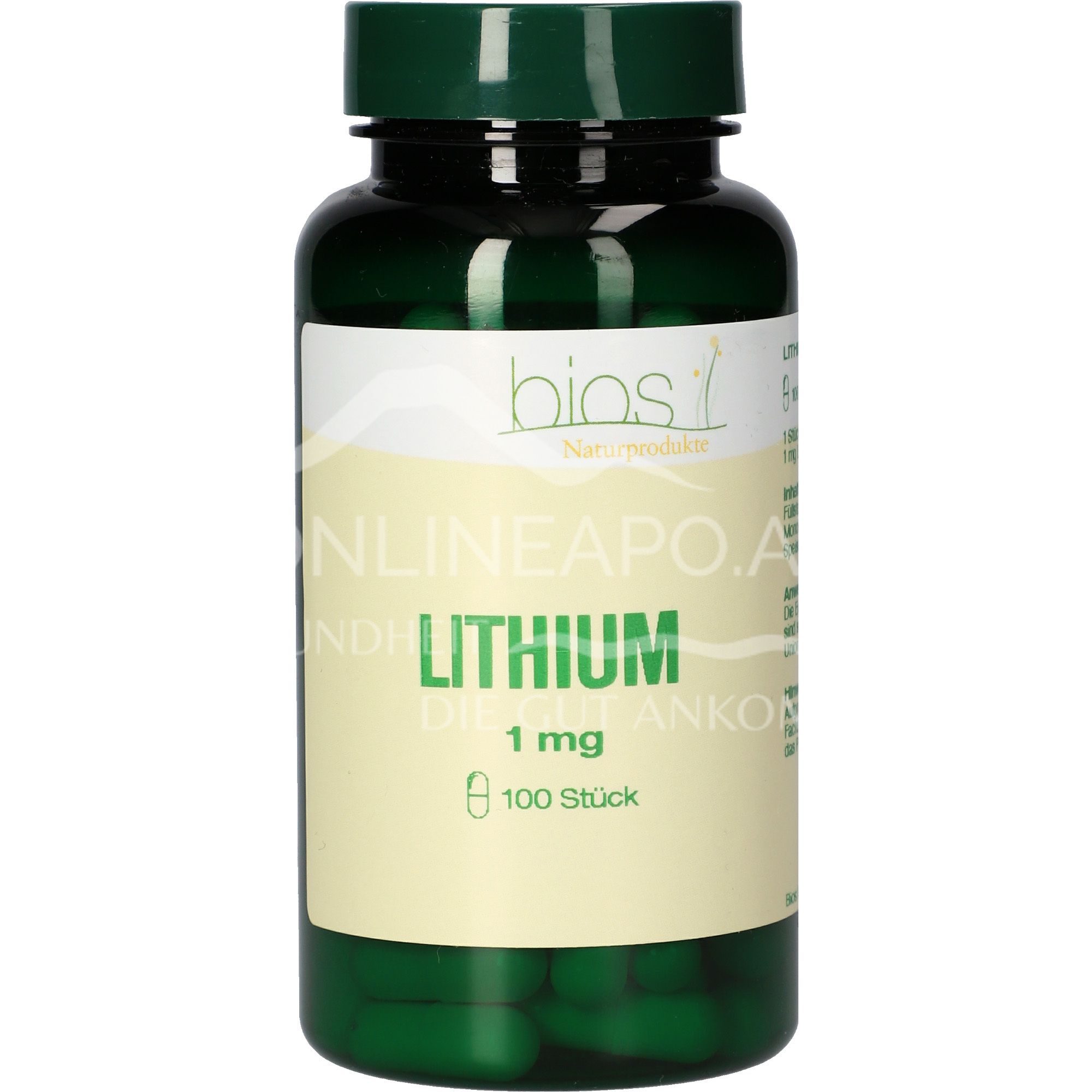 Bios Lithium 1 mg capsules