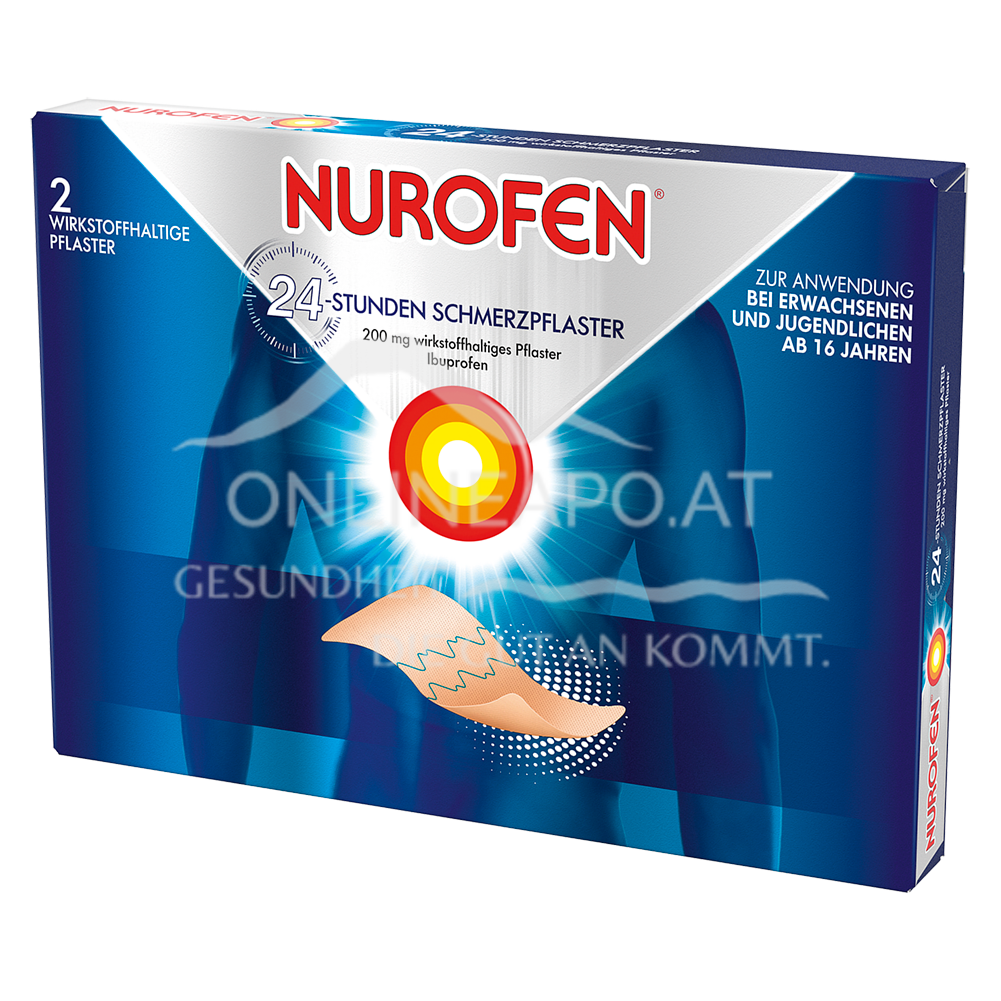 Nurofen® 24-Stunden Schmerzpflaster 200 mg wirkstoffhaltiges Pflaster