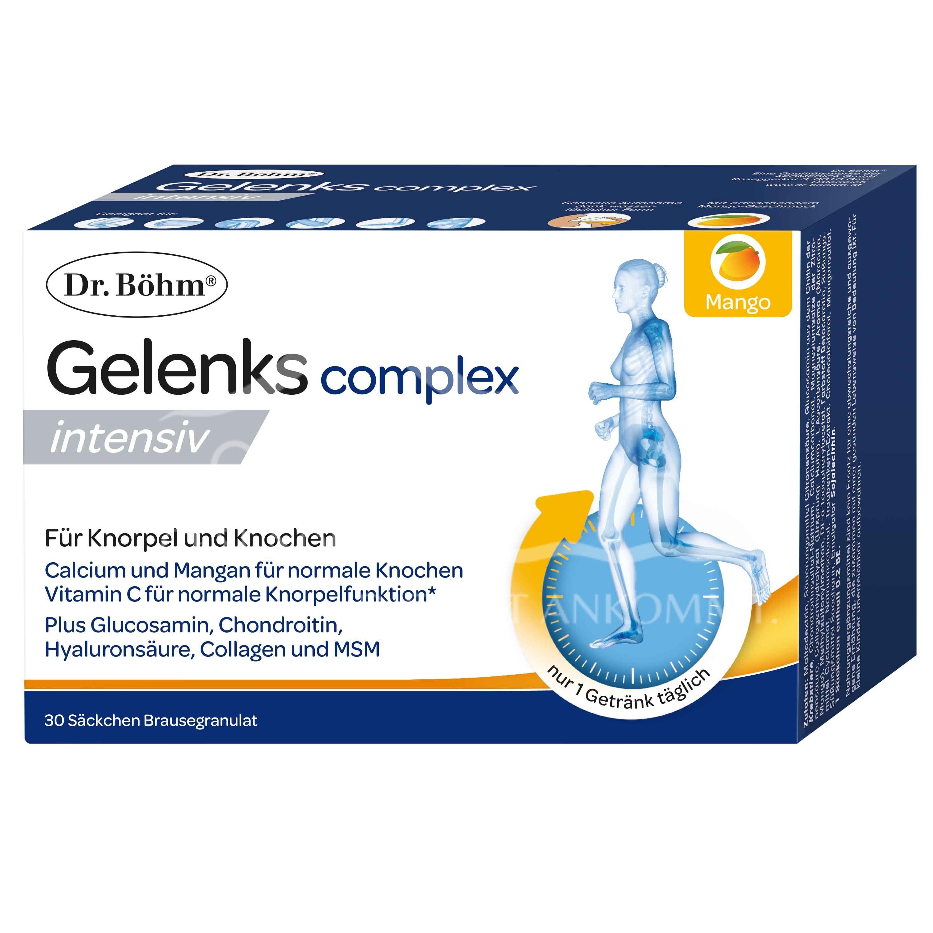 Dr Böhm® Gelenks complex intensive effervescent granules - mango