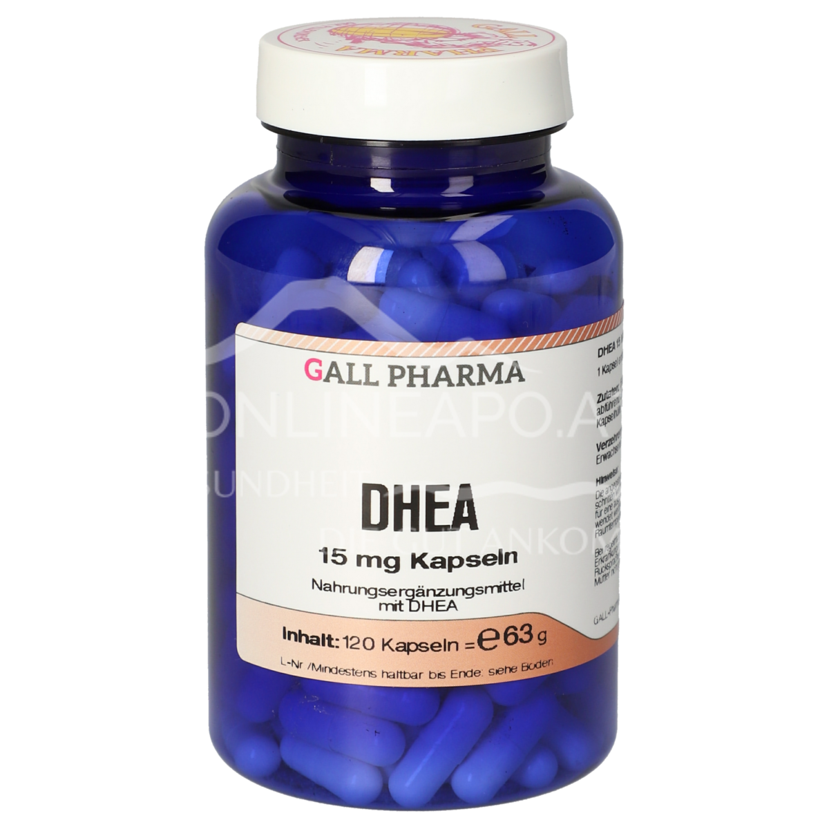 Gall Pharma DHEA 15 mg Kapseln