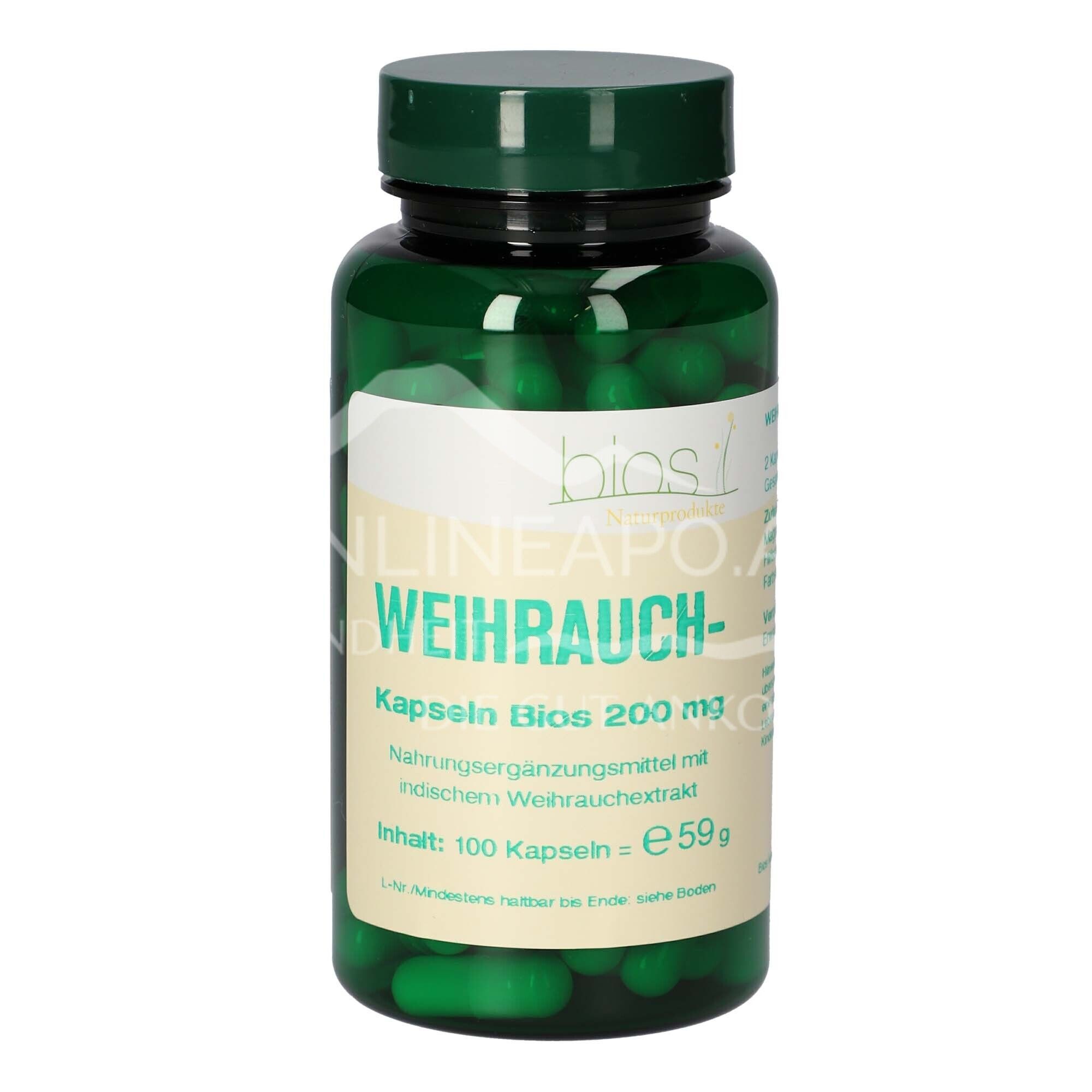 Bios Frankincense 200 mg capsules