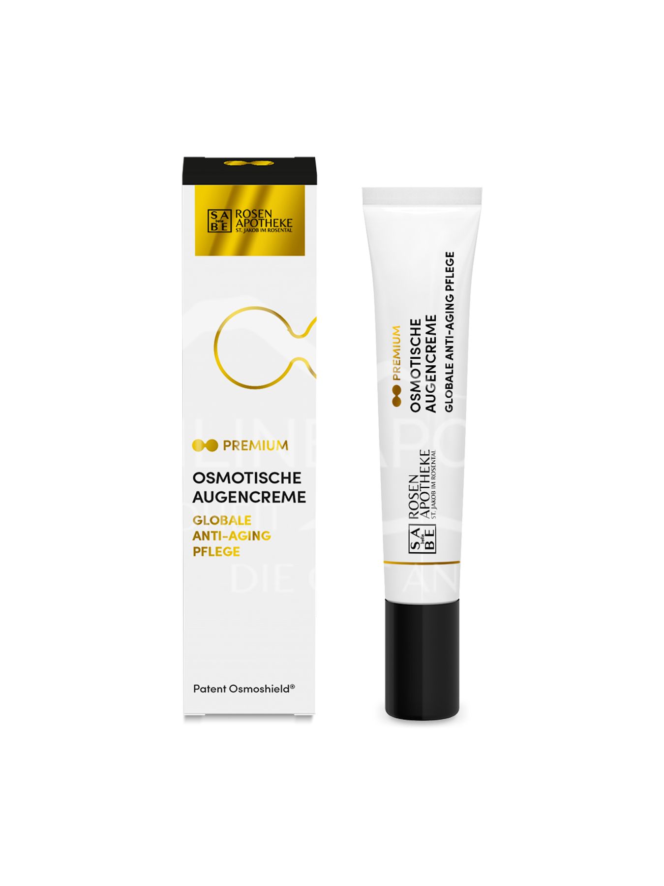 SABE belle osmotische Augencreme Globale Anti-Aging Pflege Patent Osmoshield®