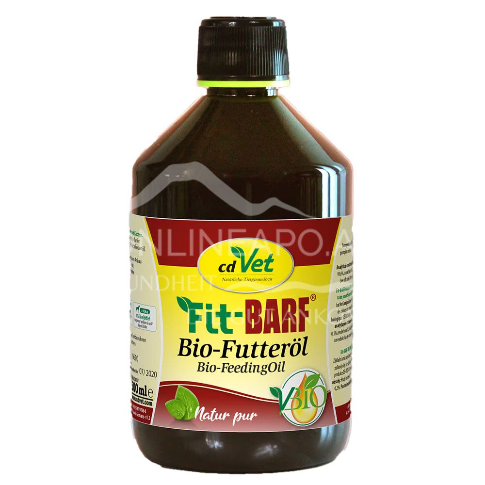 cdVet Fit-BARF organic food oil for dogs and cats