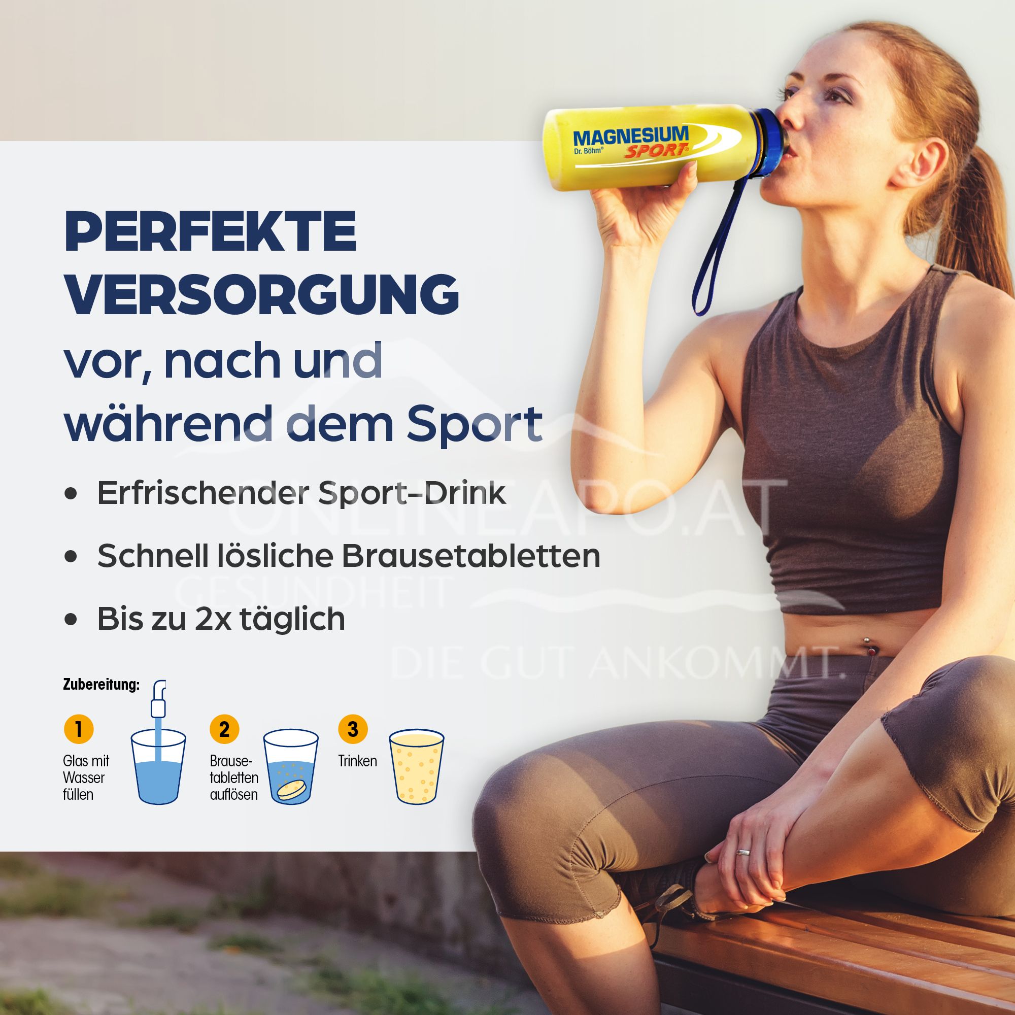 Dr Böhm® Magnesium Sport® Effervescent Tablets
