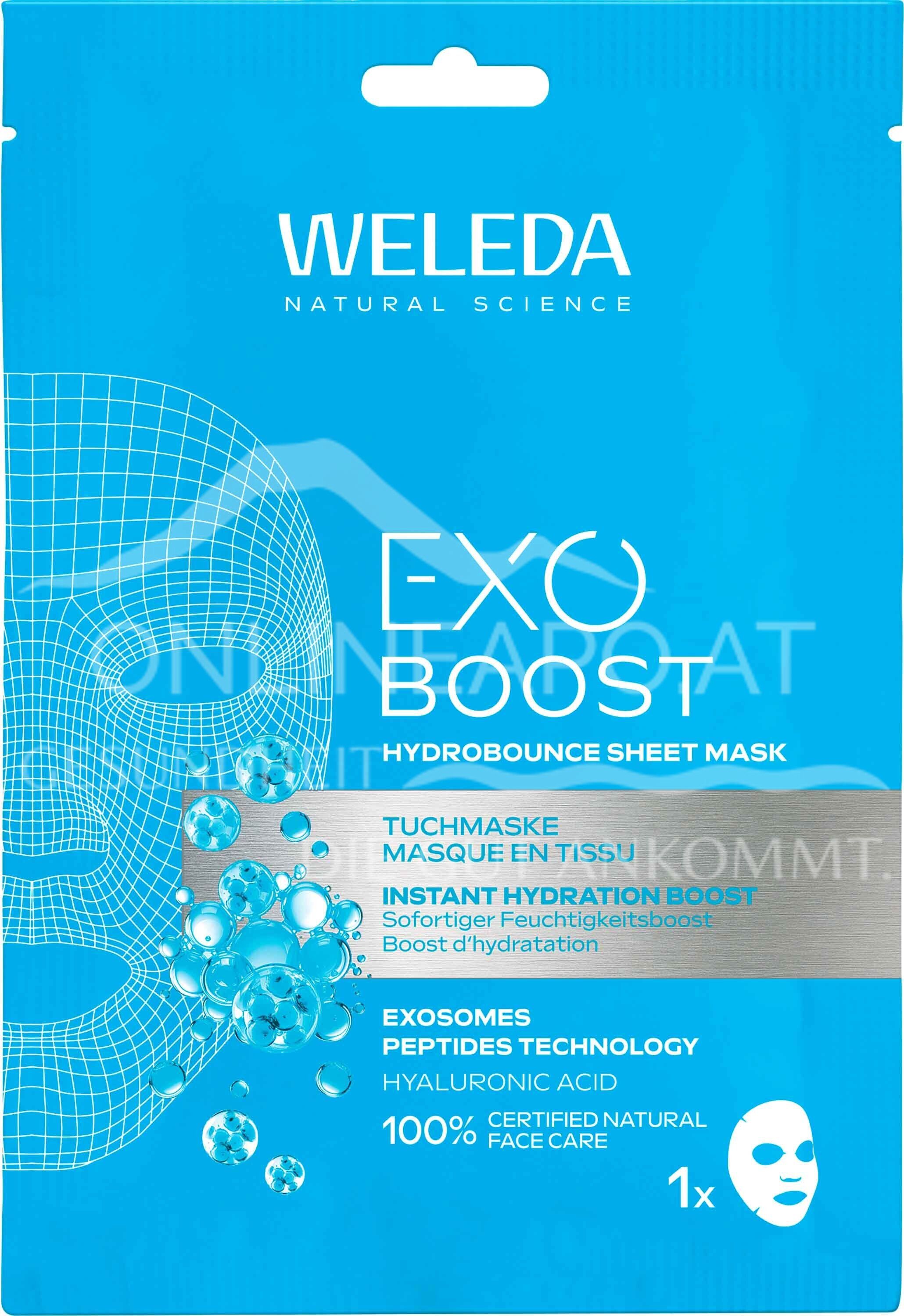 Weleda EXO BOOST Hydrobounce sheet mask
