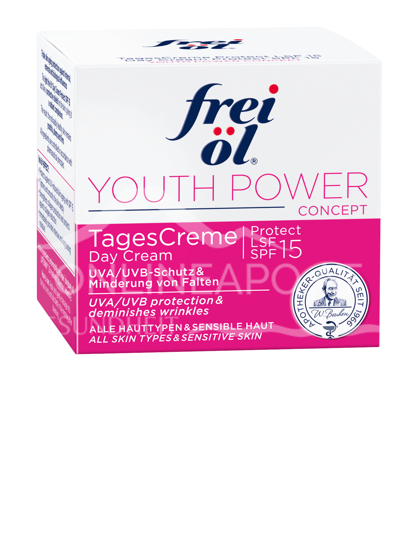 frei öl® YOUTH POWER CONCEPT TagesCreme Protect LSF 15