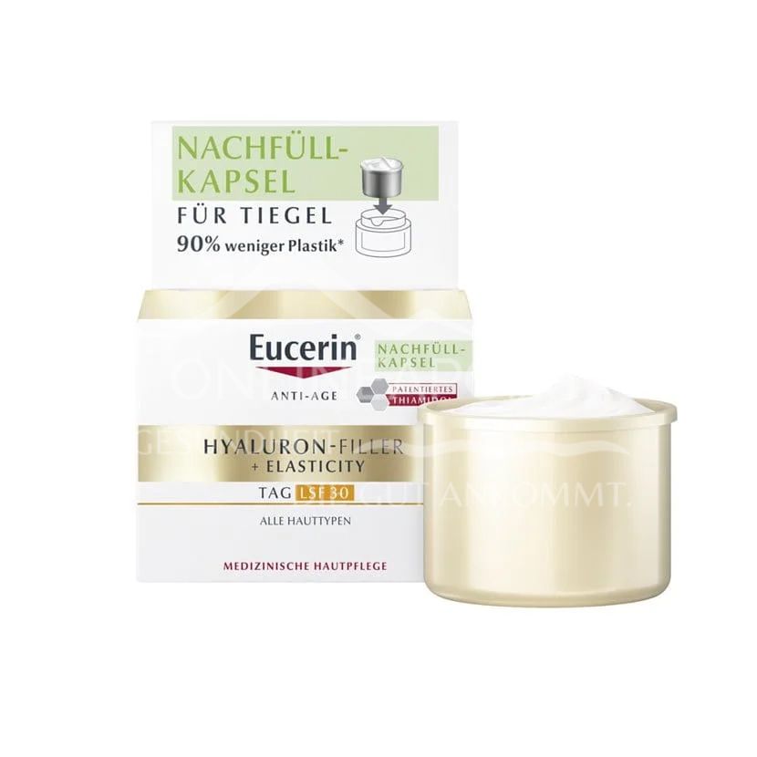 Eucerin® HYALURON-FILLER + ELASTICITY Tagespflege LSF 30 - Nachfüllkapsel